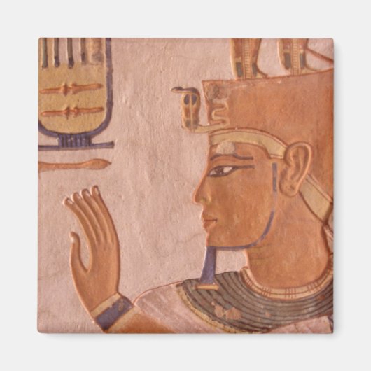 Aimant Afrique, Égypte, Vallée des Rois. Mur de la tombe (Devant)