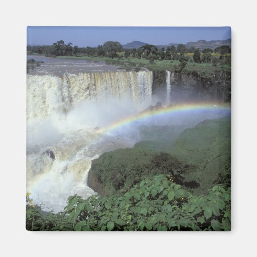 Aimant Afrique, Éthiopie, rivière Nil Bleu, Cataracte. 2 (Devant)