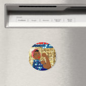 Aimant afrique rosie le riveter (In Situ (Lave-vaisselle))