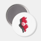 Aimant AFRIQUE : Tunisie (3d) (Recto/Verso)