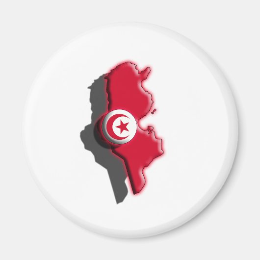 Aimant AFRIQUE : Tunisie (3d) (Devant)