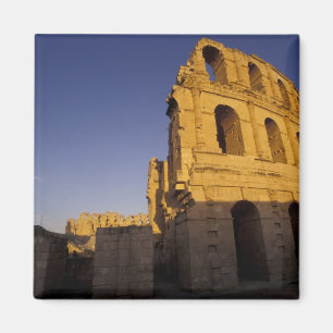 Aimant Afrique, Tunisie, El Jem. Ruines d'un Romain