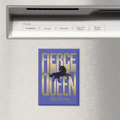 Aimant Afro Unicorn Fierce Queen (In Situ (Lave-vaisselle))