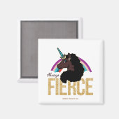 Aimant Afro Unicorn | Magique - Toujours fière (Recto/Verso)