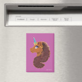 Aimant Afro Unicorn | Unique (In Situ (Lave-vaisselle))