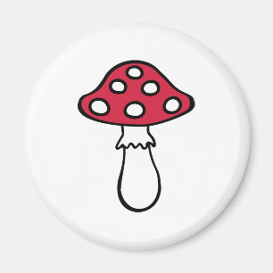 Aimant Agaric de mouche de champignon