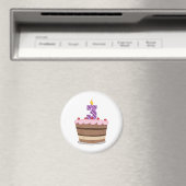 Aimant Âge 3 sur le gâteau d'anniversaire (In Situ (Lave-vaisselle))