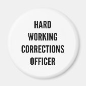 Aimant Agent de correction de travail difficile (Devant)