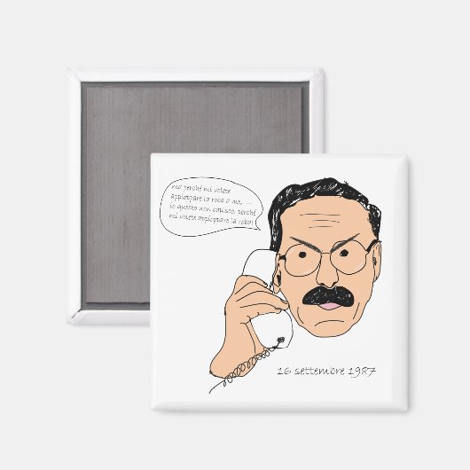 Aimant Agent de plaisanterie Mario's Phone (Recto/Verso)