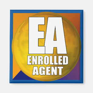 AIMANT AGENT INSCRIT AU LOGO EA