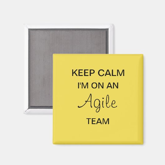 Aimant Agile Scrum (Recto/Verso)