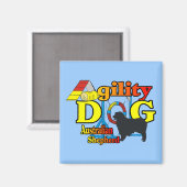 Aimant Agilité Cadeaux de berger australiens (Recto/Verso)