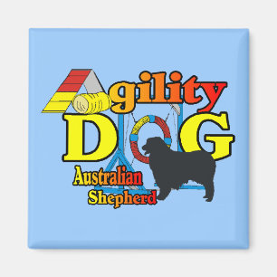Aimant Agilité Cadeaux de berger australiens