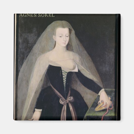 Aimant Agnes Sorel Favorite de Charles VII (Devant)