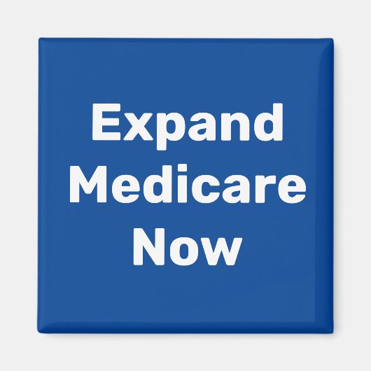 Aimant Agrandir l'aimant Medicare Now (Devant)