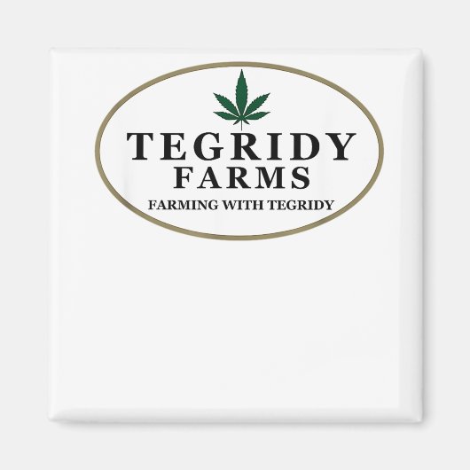 Aimant Agriculture Avec Tegridy (Devant)