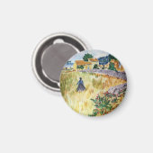 Aimant Agritourisme de Provence dans le style de Van Gogh (Recto/Verso)