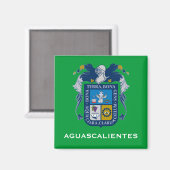 Aimant Aguascalientes Armoiries (Recto/Verso)