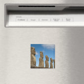 Aimant Ahu Akivi, Rapa Nui, Île de Pâques, Chili 2 (In Situ (Lave-vaisselle))