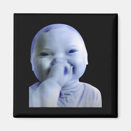 Aimant Ai Baby You Swear Meme Funny Laughing Baby Meme Br (Devant)