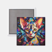 Aimant AI Cat (Recto/Verso)