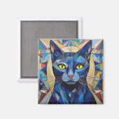 Aimant AI Cat (Recto/Verso)