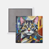 Aimant AI Cat (Recto/Verso)