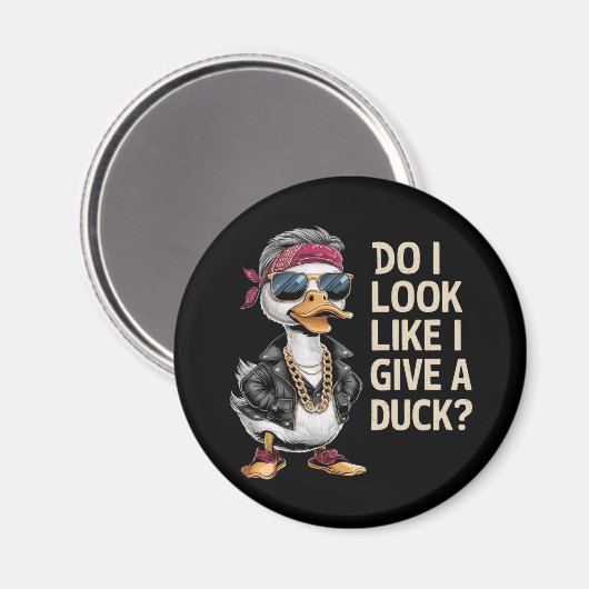 Aimant Ai-je l'air de donner un canard(1) (Recto/Verso)