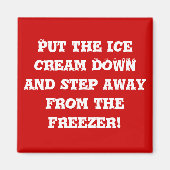 Aimant Aide à la diète #2 (Devant)