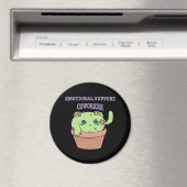 Aimant Aide émotionnelle Coworker Chat Stickers Classic (In Situ (Lave-vaisselle))