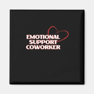 Aimant Aide émotionnelle Coworker Classic - Bestie de tra