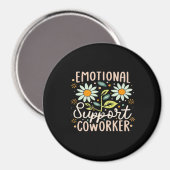 Aimant Aide émotionnelle Coworker Classic Chill Meme (Recto/Verso)
