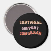 Aimant Aide émotionnelle Coworker Classic Meme (Recto/Verso)