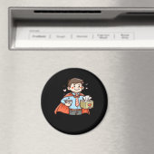 Aimant Aide émotionnelle Coworker classique Mème Viral (In Situ (Lave-vaisselle))