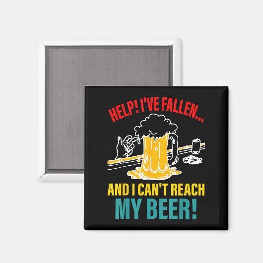 Aimant Aide Je suis tombée et je ne peux pas atteindre ma (Recto/Verso)