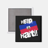 Aimant Aidez Haïti ! (Recto/Verso)