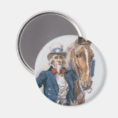 Aimant Aidez-le à aider les États-Unis ! (Recto/Verso)