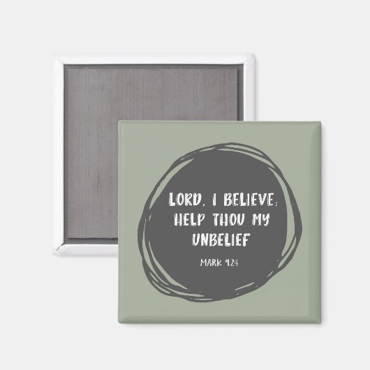 Aimant Aidez Mon Incroyable Verset Bible (Recto/Verso)