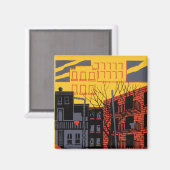 Aimant Aidez votre quartier (Recto/Verso)