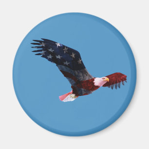 Aimant Aigle à dos bleu