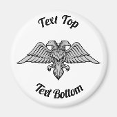 Aimant Aigle à tête double (Devant)