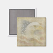 Aimant aigle américain (Recto/Verso)