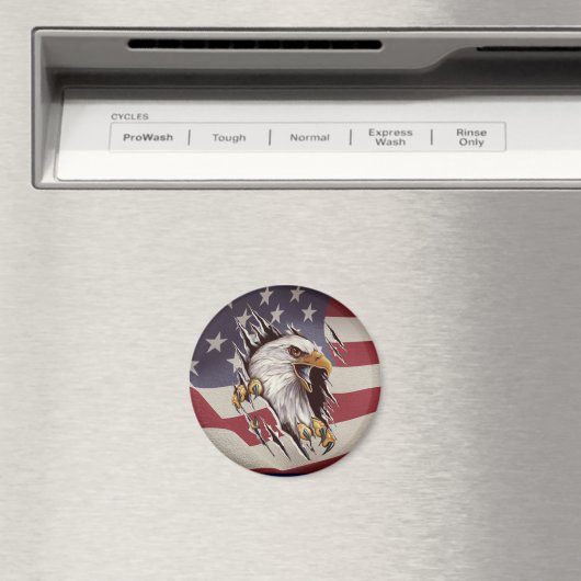 Aimant Aigle américain de liberté (In Situ (Lave-vaisselle))