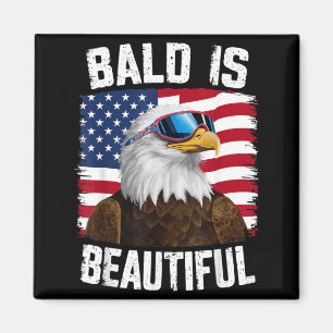 Aimant Aigle chauve chauve est beau 4 juillet