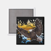 Aimant Aigle de Bald (Recto/Verso)