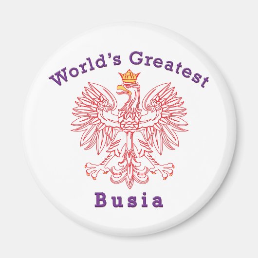 Aimant Aigle de Busia le plus grand du monde (Devant)