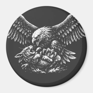 Aimant Aigle de Cendres par BurnsInHell