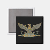 Aimant Aigle de cuivre de la Légion (Recto/Verso)