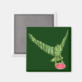 Aimant Aigle de la Fête nationale de la pastèque (Recto/Verso)