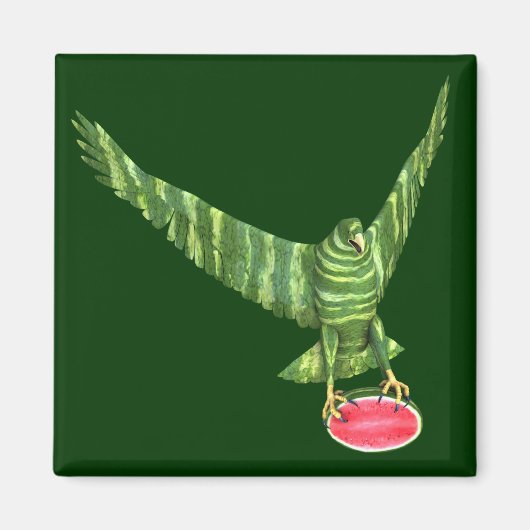 Aimant Aigle de la Fête nationale de la pastèque (Devant)